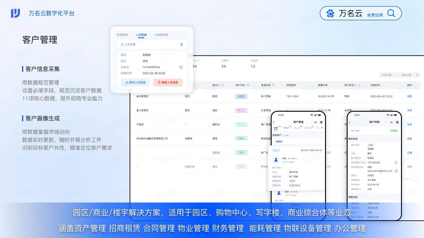 营管理数字化软件功能介绍凯发·k8国际不动产经(图1)